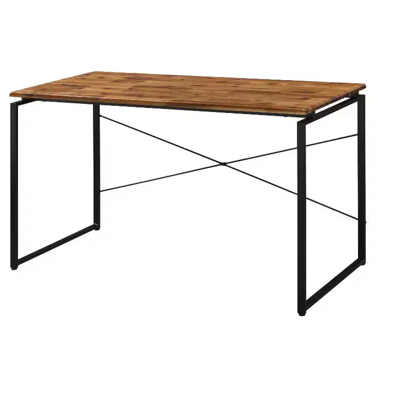 47 Bureau d'écriture brun et noir