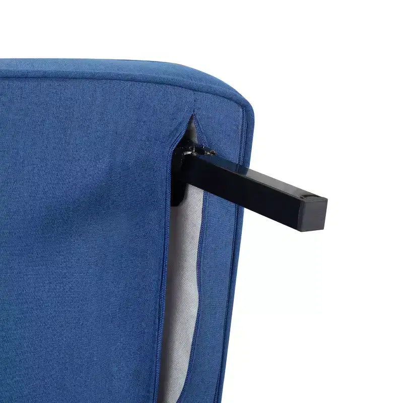 Fauteuil-lit convertible 4-en-1 pliant, dossier réglable sur 5 positions avec oreiller lombaire