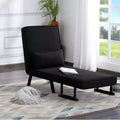 MAYEERTY 26 4-in-1 Convertible Folding Arm Chair Sofa Bed, 5-Position Adjustable Backrest with Lumbar Pillow