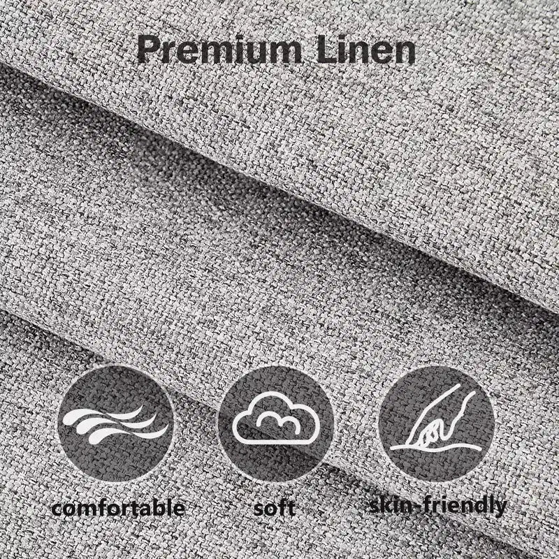 Canapé-lit convertible Dyonery 2-en-1 avec méridienne de rangement réversible pour chambre 81 – Canapé d'angle en L avec poches latérales