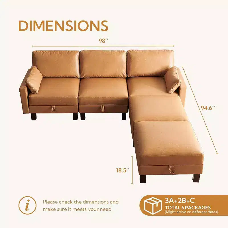 Canapé d'angle M2