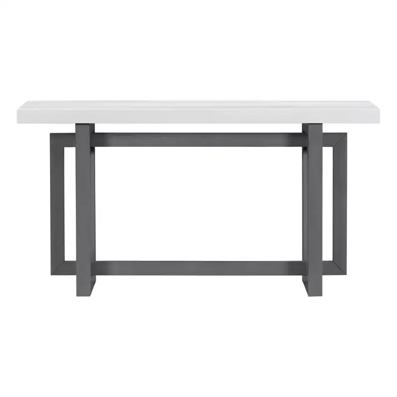 Console d'entrée triple rectangle
