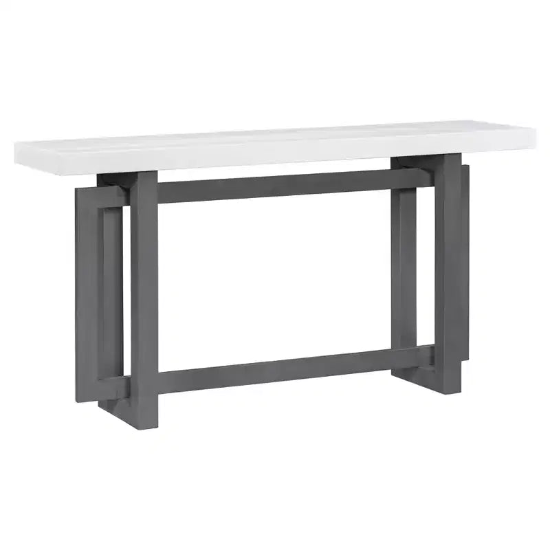 Console d'entrée triple rectangle