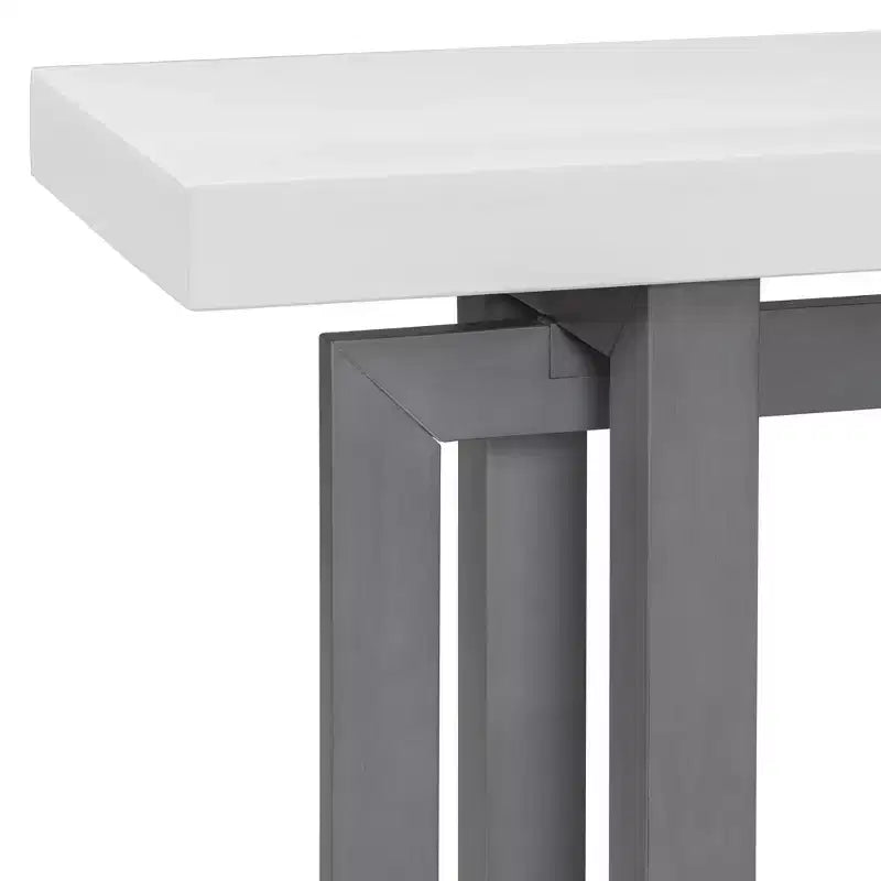 Console d'entrée triple rectangle