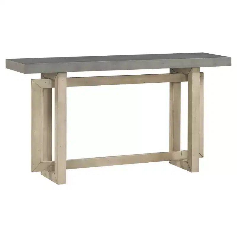 Console d'entrée triple rectangle