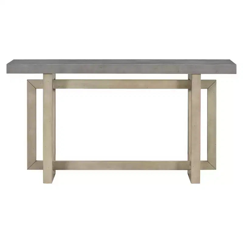 Console d'entrée triple rectangle