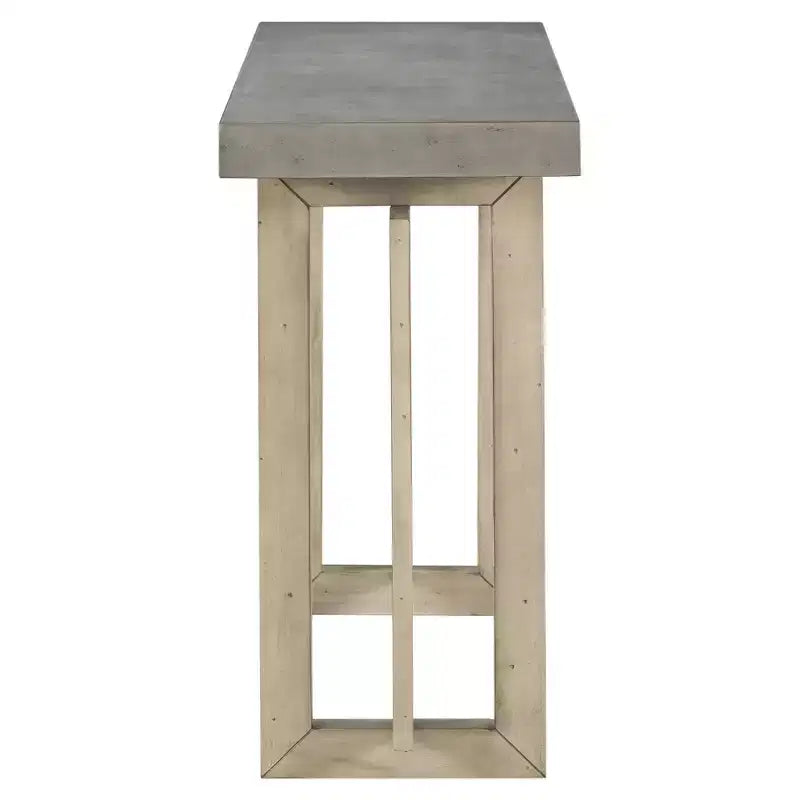Console d'entrée triple rectangle