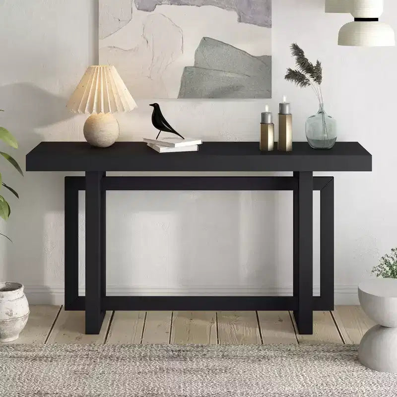 Console d'entrée triple rectangle