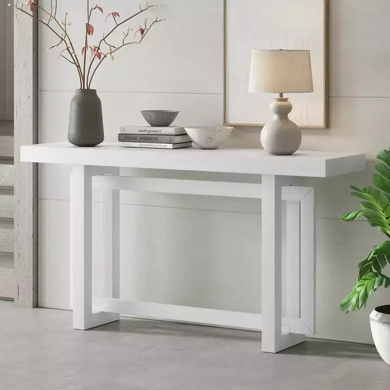 Console d'entrée triple rectangle