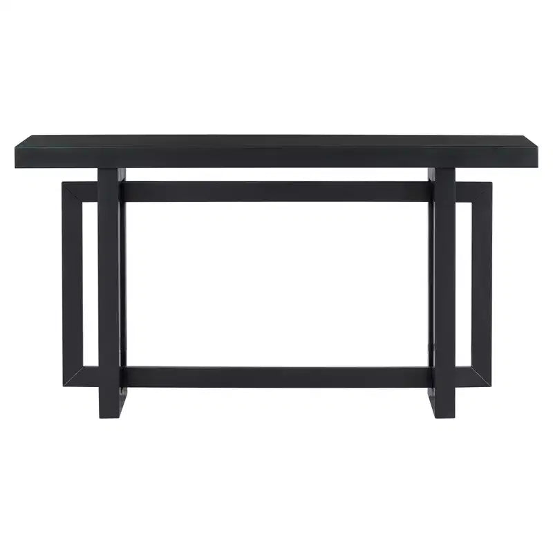 Console d'entrée triple rectangle