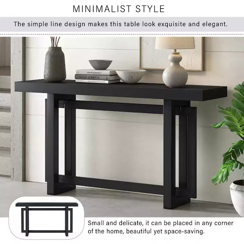 Console d'entrée triple rectangle
