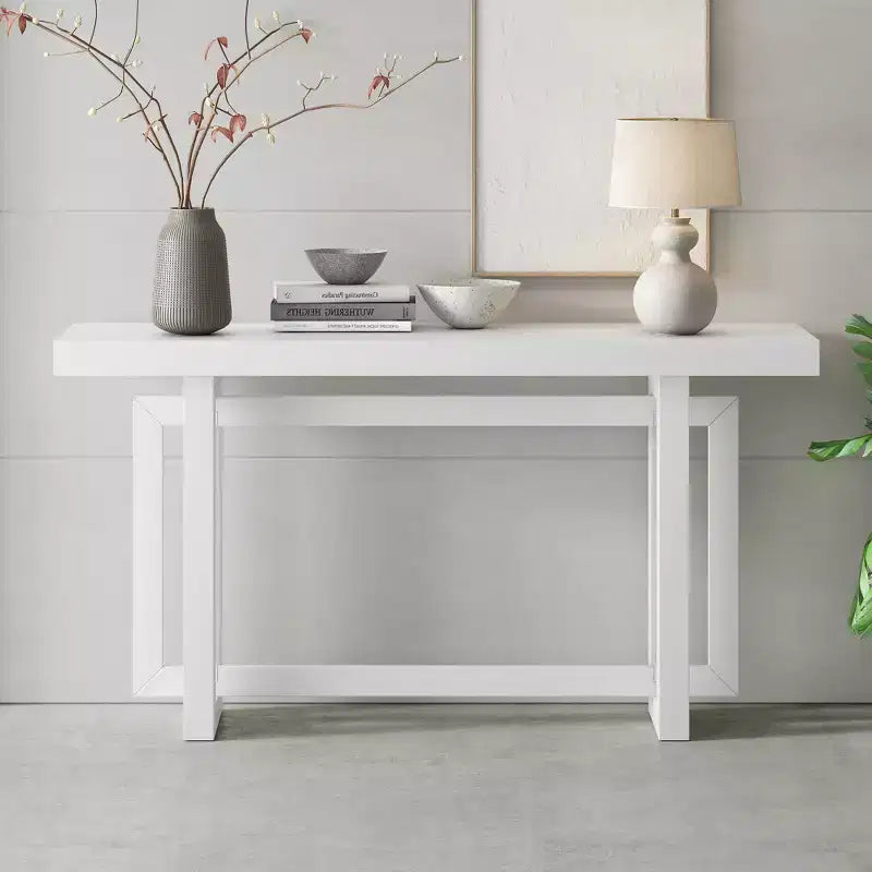 Console d'entrée triple rectangle