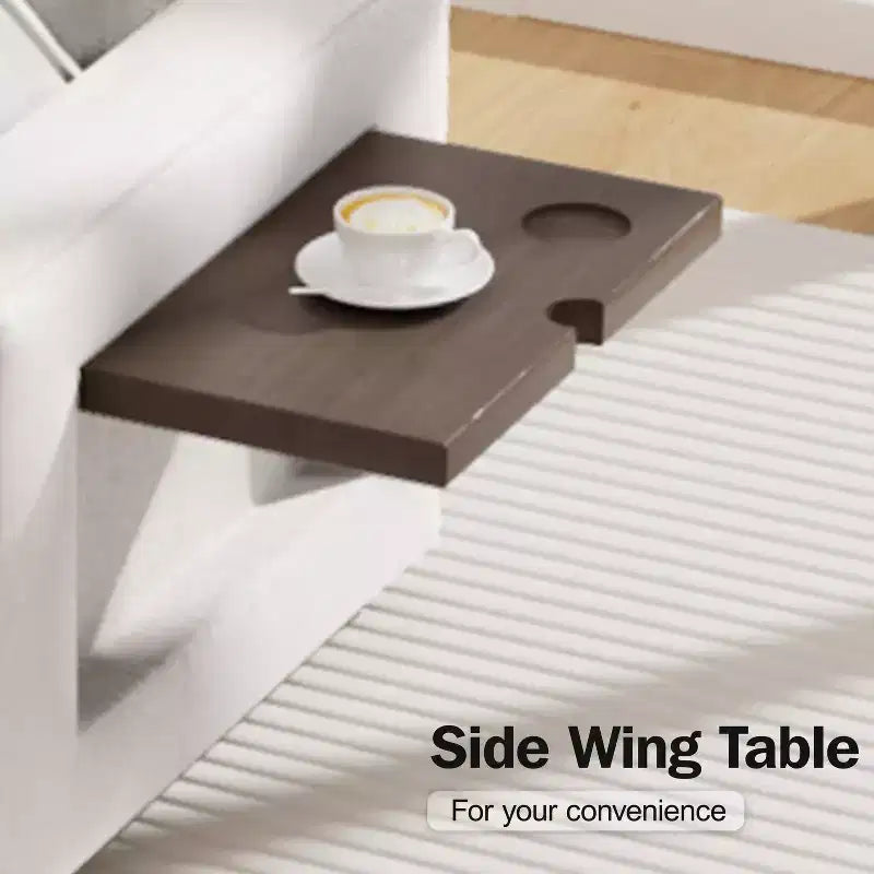 Canapé-lit modulaire sectionnel Dyonery 7 places avec lit gigogne/dossier inclinable/ports USB/siège de rangement, canapé d'angle en forme de L, assemblage sans outils