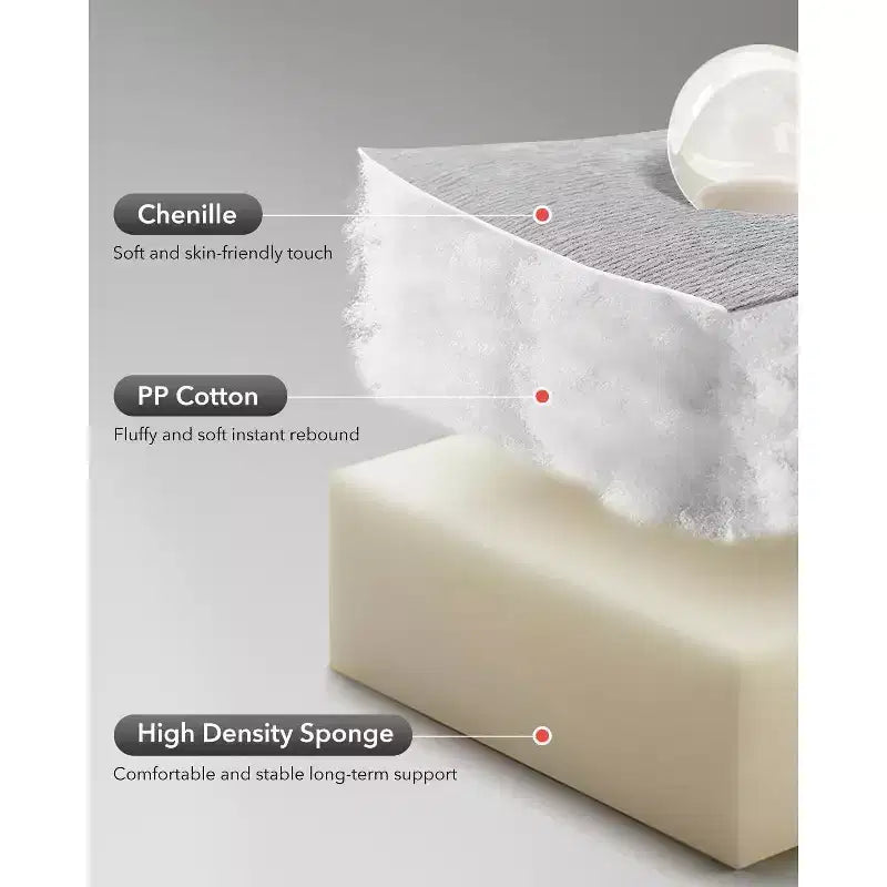 Fauteuil Inclinable à Bascule Acekool, Fauteuil Coulissant Rembourré Pivotant avec Assise Profonde et Poches Latérales pour Salon ou Chambre à Coucher