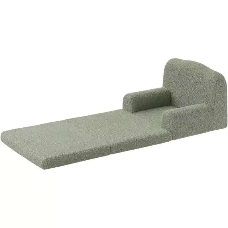 COZONY Canapé 2 en 1, canapé pliable pour enfant, fauteuil en mousse