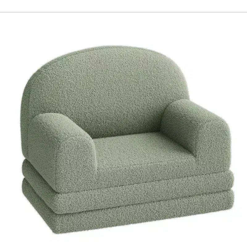 COZONY Canapé 2 en 1, canapé pliable pour enfant, fauteuil en mousse