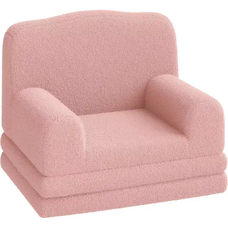 COZONY Canapé 2 en 1, canapé pliable pour enfant, fauteuil en mousse
