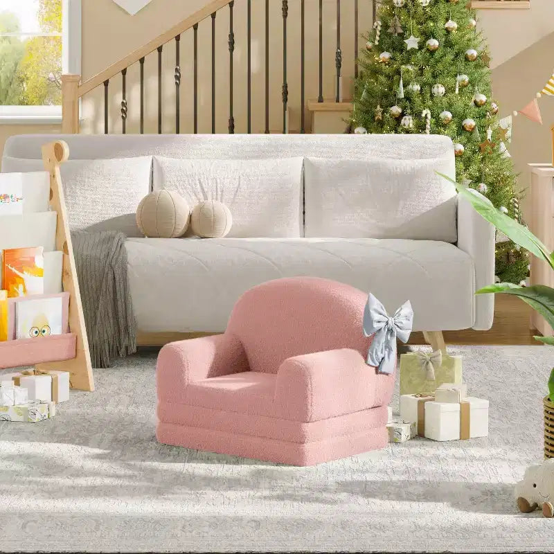 COZONY Canapé 2 en 1, canapé pliable pour enfant, fauteuil en mousse
