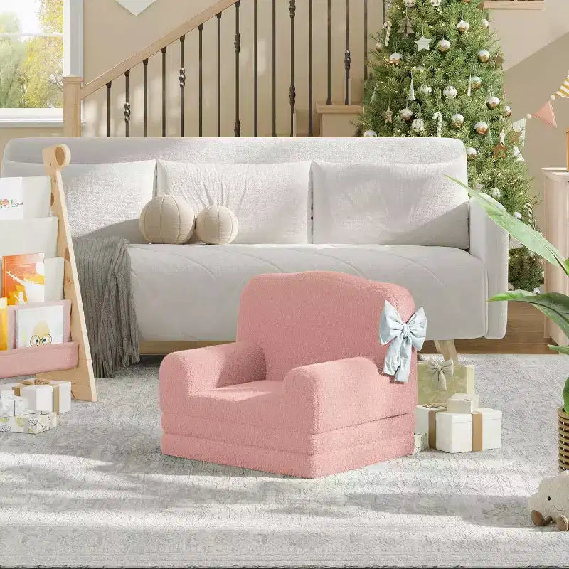 COZONY Canapé 2 en 1, canapé pliable pour enfant, fauteuil en mousse