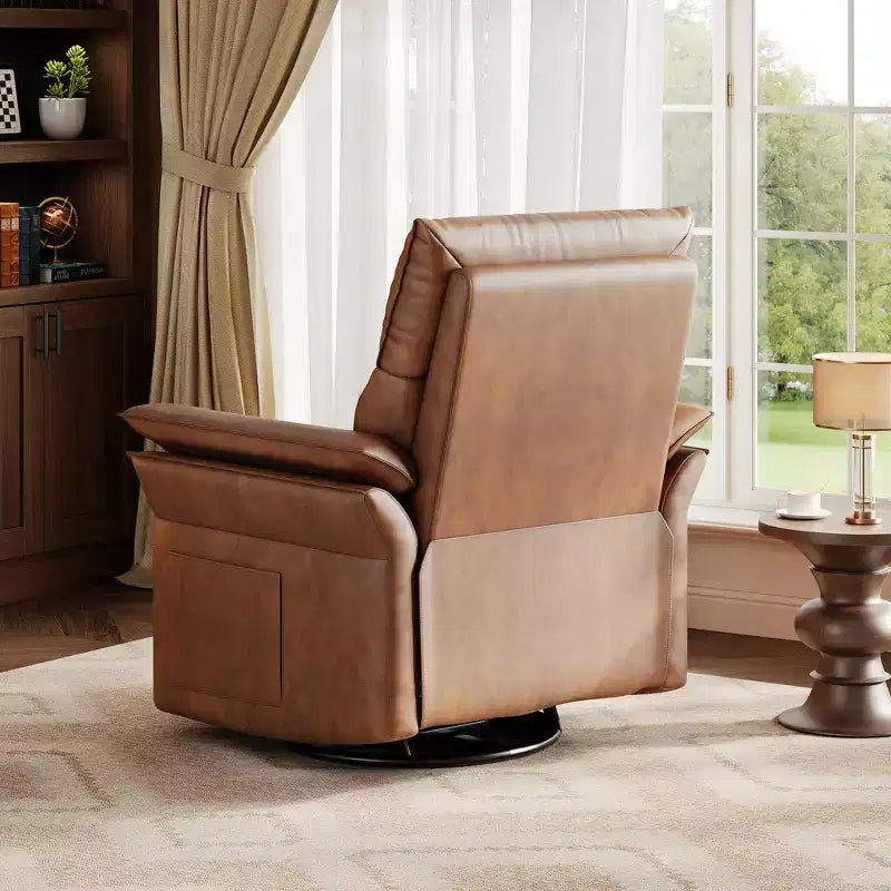 Fauteuil Berçant InclinableFauteuil Inclinable pour Adultes, Fauteuil de Maternité Glider Inclinable en Tissu Rembourré avec Accoudoirs Double Couche pour Chambre à CoucherSalon