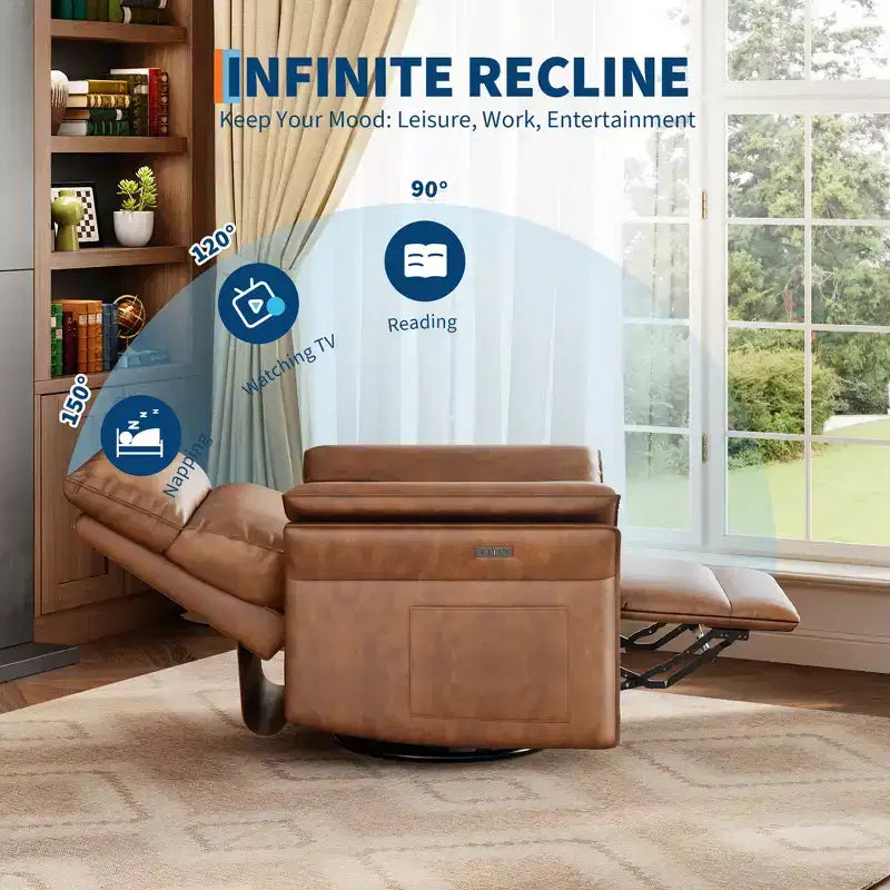 Fauteuil Berçant InclinableFauteuil Inclinable pour Adultes, Fauteuil de Maternité Glider Inclinable en Tissu Rembourré avec Accoudoirs Double Couche pour Chambre à CoucherSalon