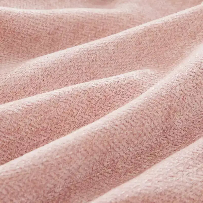 Canapé d'angle en chenille "Cloud" - Mousse haute densité capitonnée, accoudoirs ergonomiques, parfait pour une chambre ou un petit salon