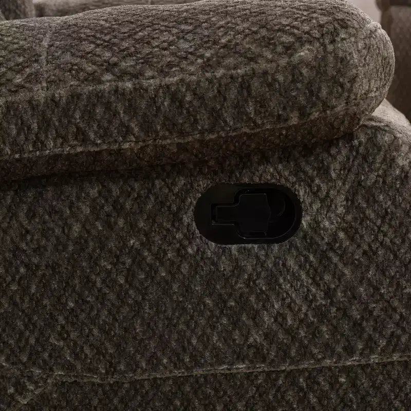MAYEERTY Fauteuil inclinable, Fauteuil relaxant en Tissu Respirant Anti-Boulochage avec Dossier Réglable pour Salon, Marron