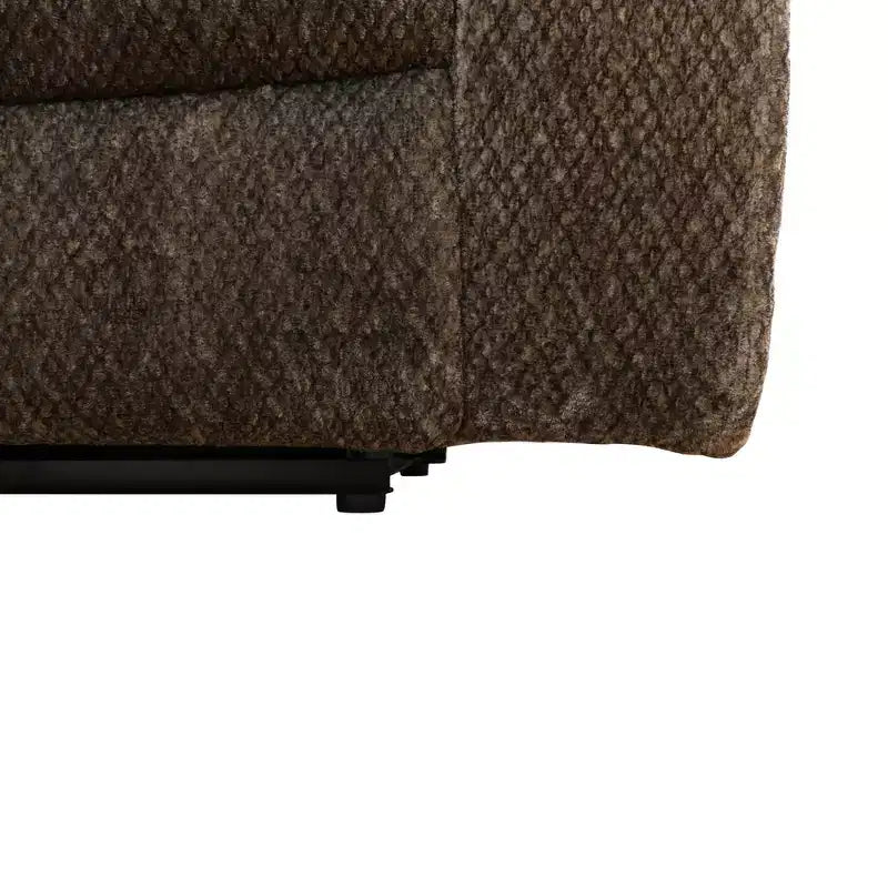 MAYEERTY Fauteuil inclinable, Fauteuil relaxant en Tissu Respirant Anti-Boulochage avec Dossier Réglable pour Salon, Marron