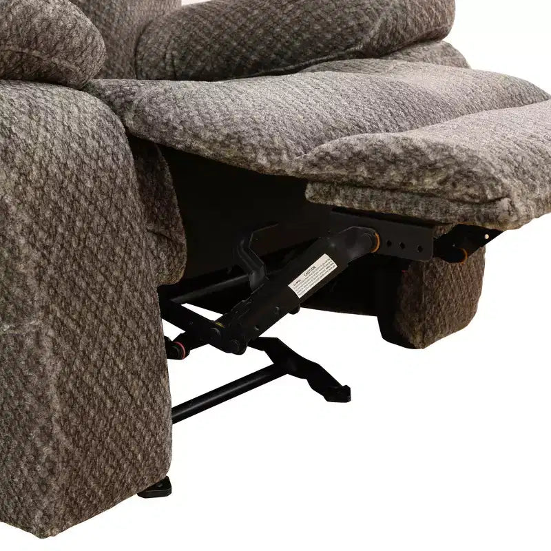 MAYEERTY Fauteuil inclinable, Fauteuil relaxant en Tissu Respirant Anti-Boulochage avec Dossier Réglable pour Salon, Marron