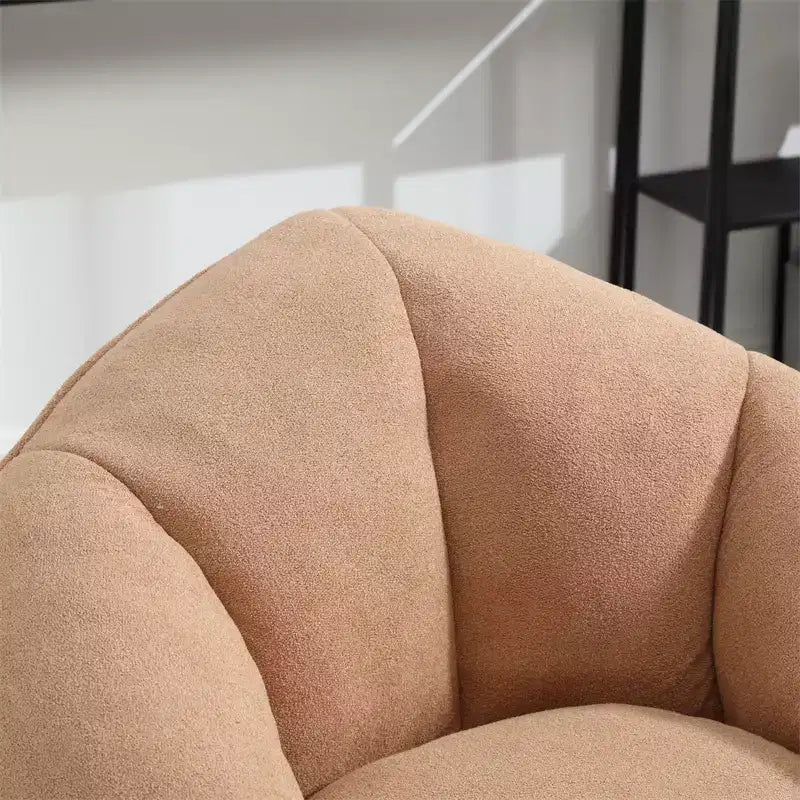 Pouf poire, Fauteuil poire avec garnissage en mousse haute densité et repose-pieds, Fauteuil d'appoint moderne avec ottoman