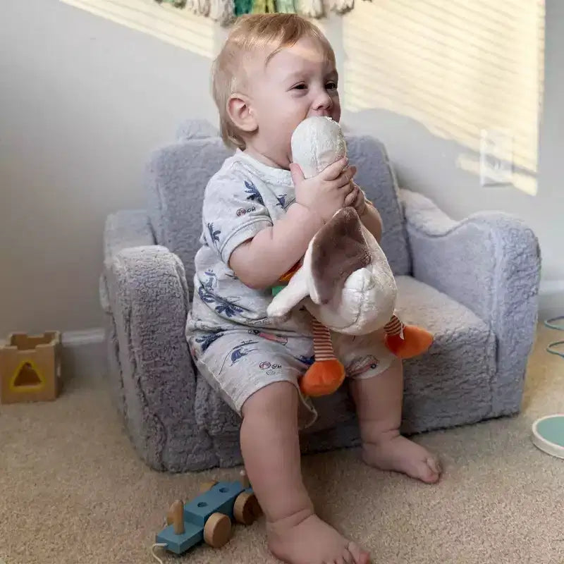 Kinder King Canapé pour enfant, chaise pour bébé 2 en 1 pliable, canapé-lit dépliable pour salle de jeux