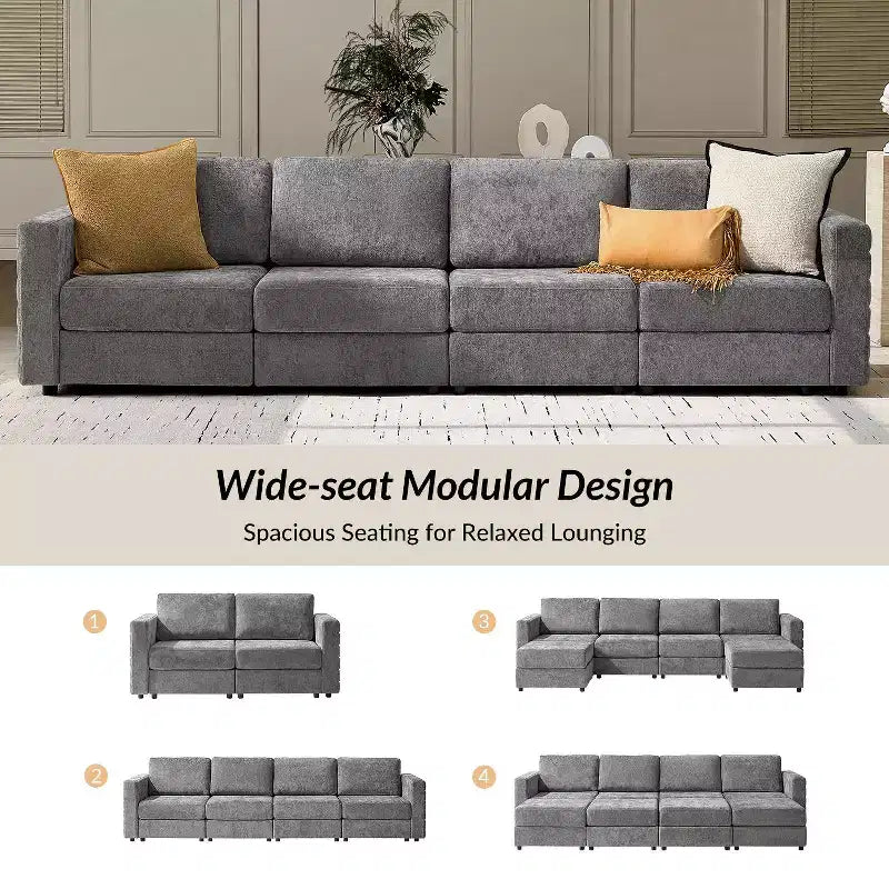 Canapé modulable de rangement Matilde | ARTFUL LIVING DESIGN