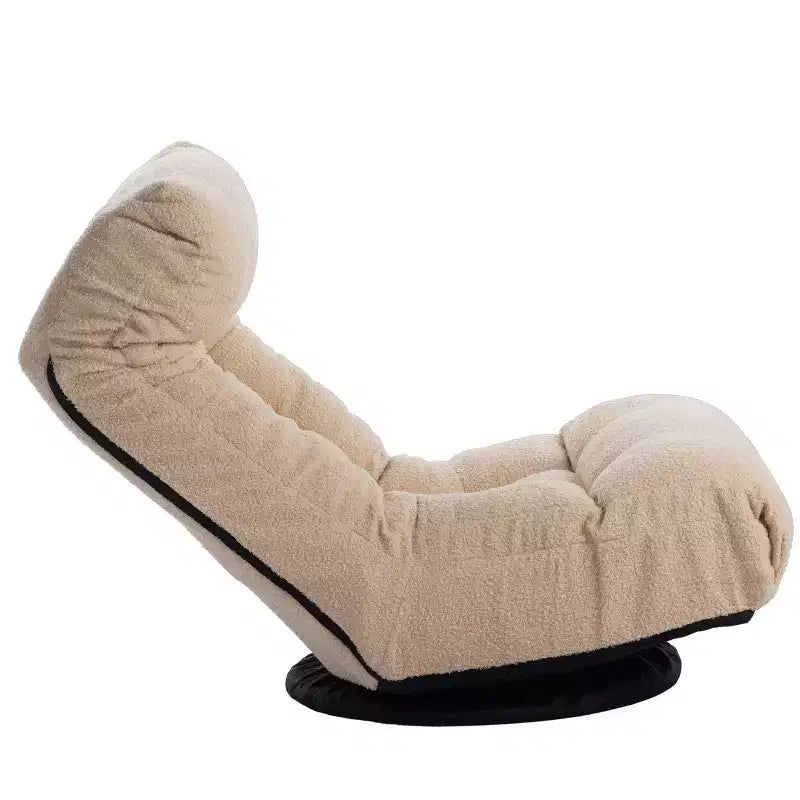 Sac de siège à ressort intégré, chaise inclinable, canapé paresseux, chaise réglable avec base rotative