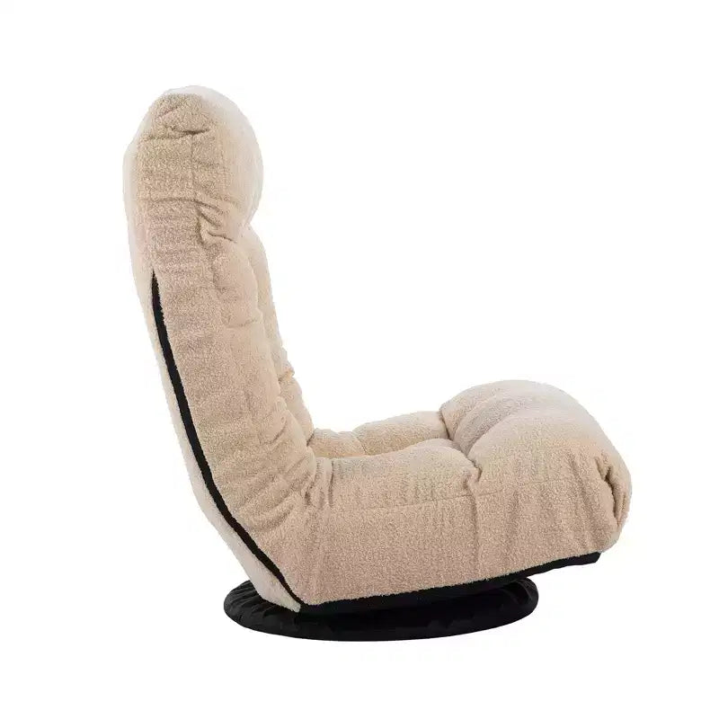 Sac de siège à ressort intégré, chaise inclinable, canapé paresseux, chaise réglable avec base rotative