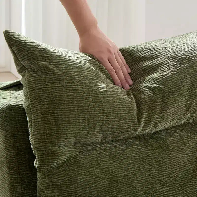 Fauteuil de salon modulable avec éponge entièrement compressible, canapé paresseux pour appartement ou coin lecture