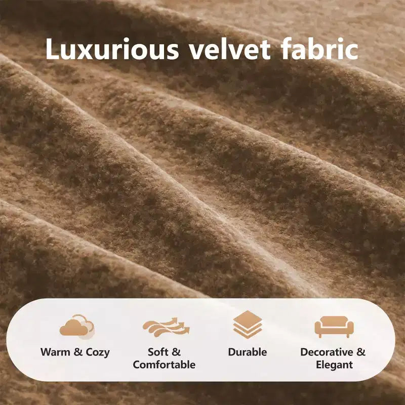 Canapé sans os Clihome 110 avec capitonnage, tissu velours doux, canapé modulaire, éponge haute densité 32D, conception antidérapante, base de conception ergonomique