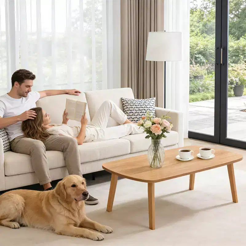 Table basse pliante en bois avec pieds pliables, bureau bas pour petits espaces
