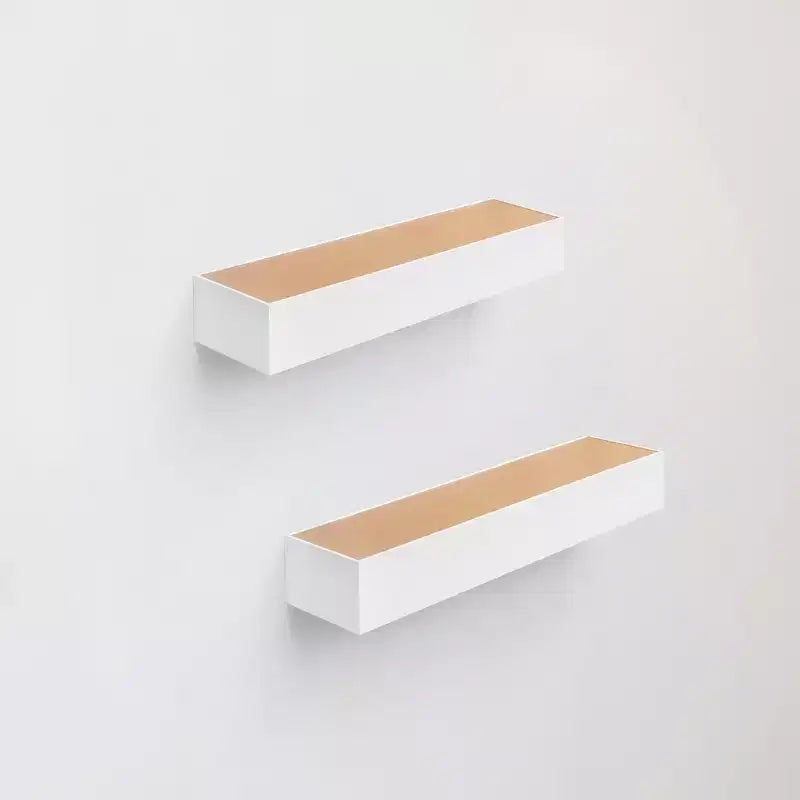 Étagères flottantes murales en bois avec supports invisibles pour salle de bain, chambre, salon, cuisine, multicolore