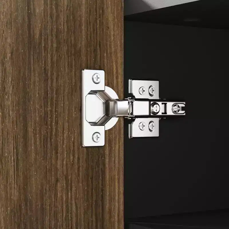 Meuble à chaussures avec portesOrganisateur de chaussures à 6 niveaux avec 2 portes et crochets supplémentaires pour couloir, entrée, salon, noir, lot de 2