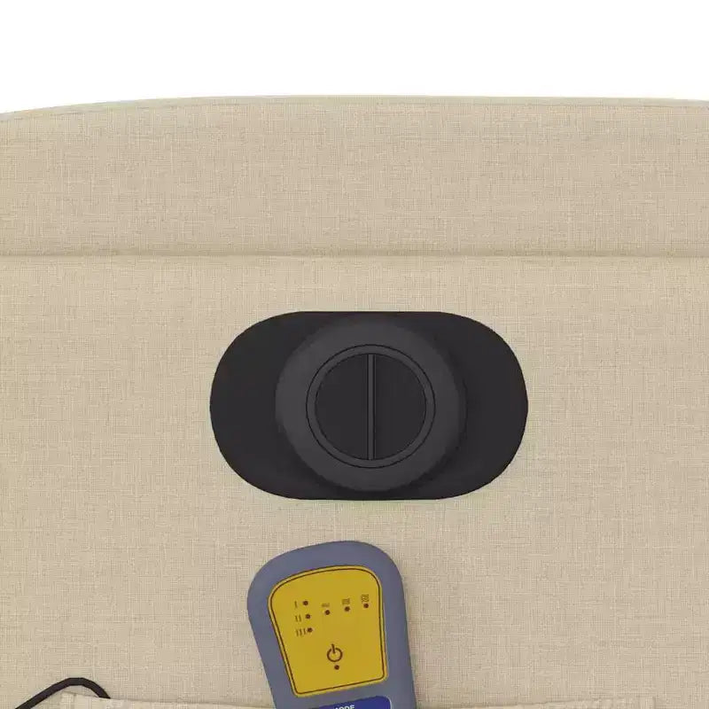 Fauteuil inclinable de massage XL sur pied gris clair
