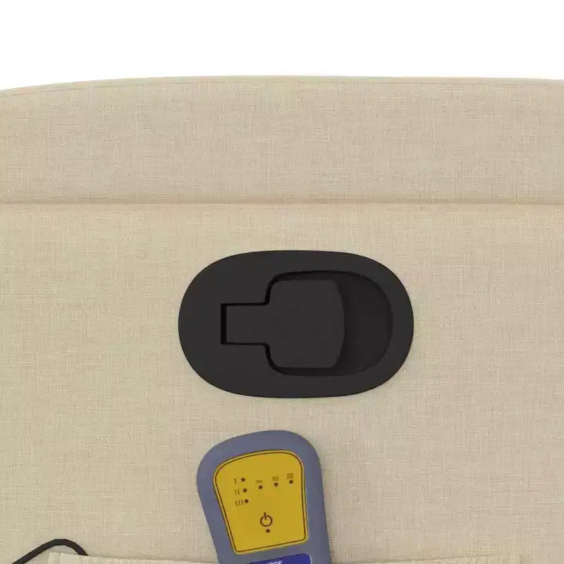 Fauteuil inclinable de massage XL sur pied gris clair