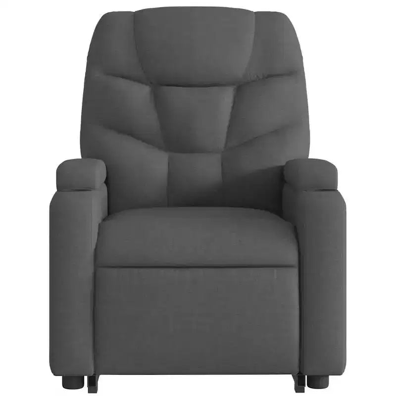 Fauteuil inclinable de massage XL sur pied gris clair