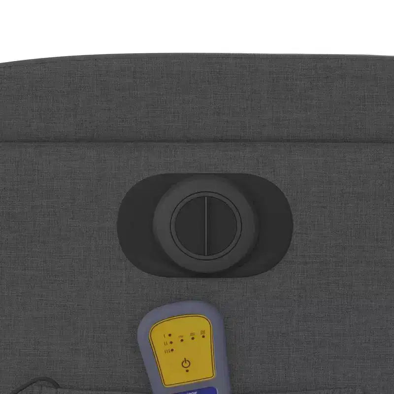 Fauteuil inclinable de massage XL sur pied gris clair
