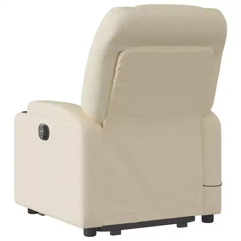 Fauteuil inclinable de massage XL sur pied gris clair