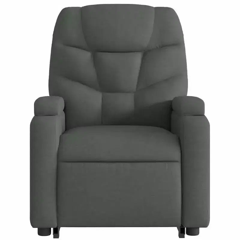 Fauteuil inclinable de massage XL sur pied gris clair