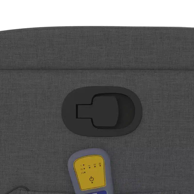 Fauteuil inclinable de massage XL sur pied gris clair