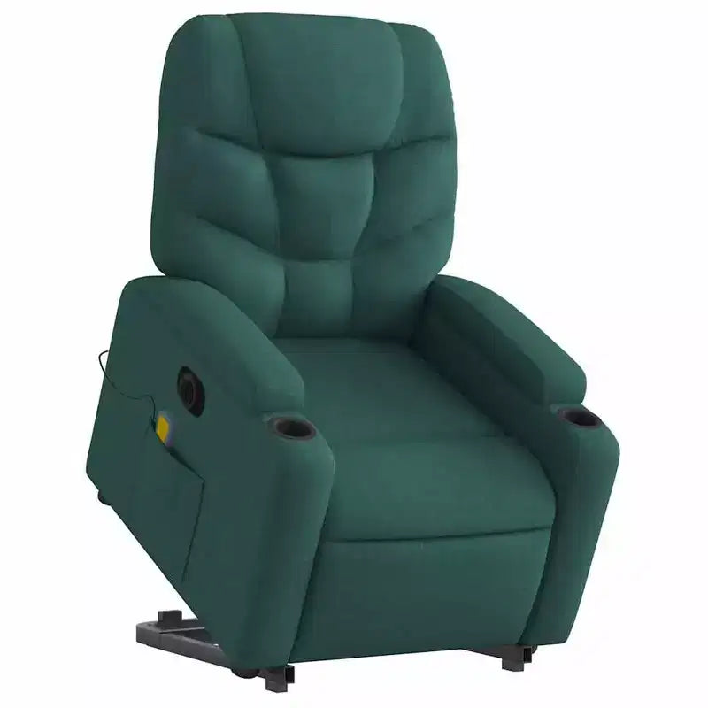 Fauteuil inclinable de massage XL sur pied gris clair