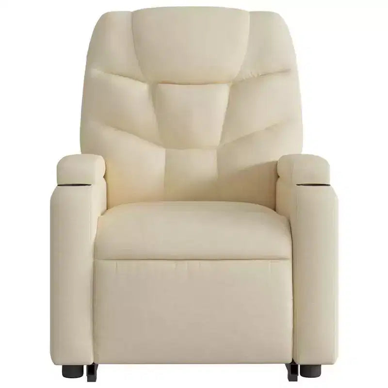 Fauteuil inclinable de massage XL sur pied gris clair