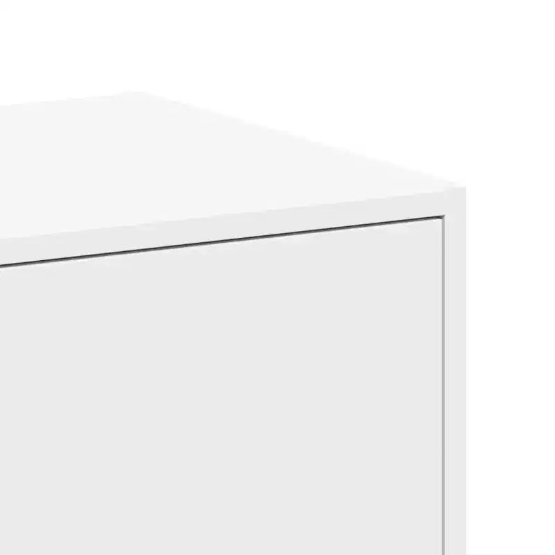 Meuble d'apothicaire XL blanc en bois d'ingénierie 30 x 41 x 77,5 cm