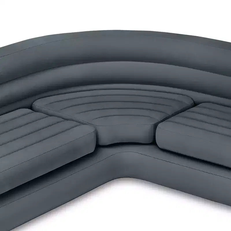 Canapé d'angle d'intérieur Intex avec chaise longue et pouf (lot de 2)